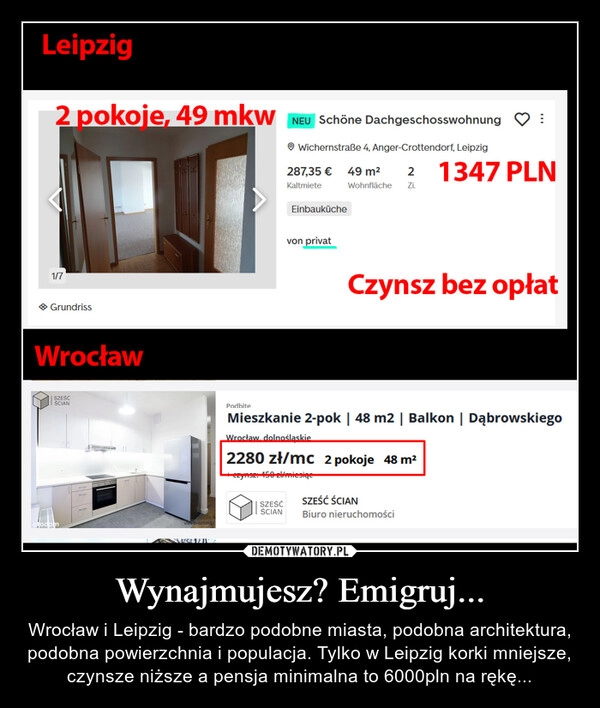 
    Wynajmujesz? Emigruj... 