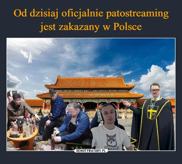 
    Od dzisiaj oficjalnie patostreaming jest zakazany w Polsce