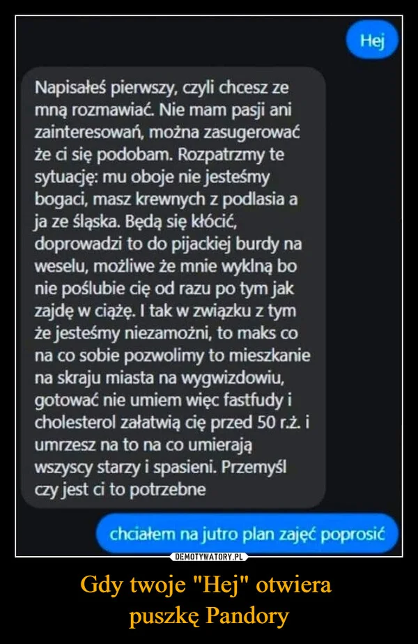 
    Gdy twoje 