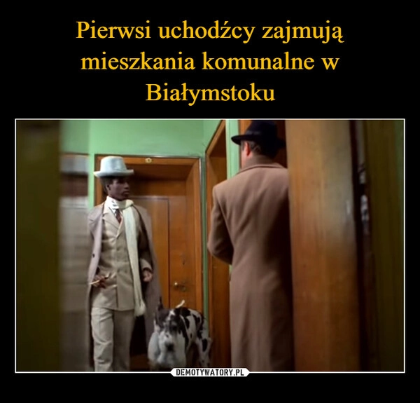 
    Pierwsi uchodźcy zajmują mieszkania komunalne 
w Białymstoku