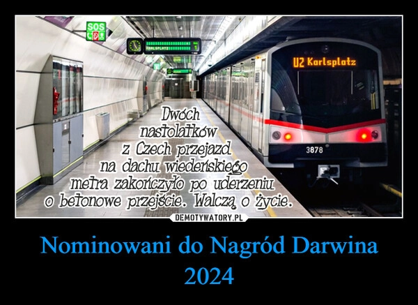 
    Nominowani do Nagród Darwina 2024