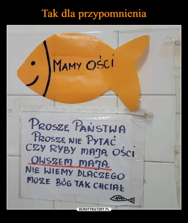 
    Tak dla przypomnienia