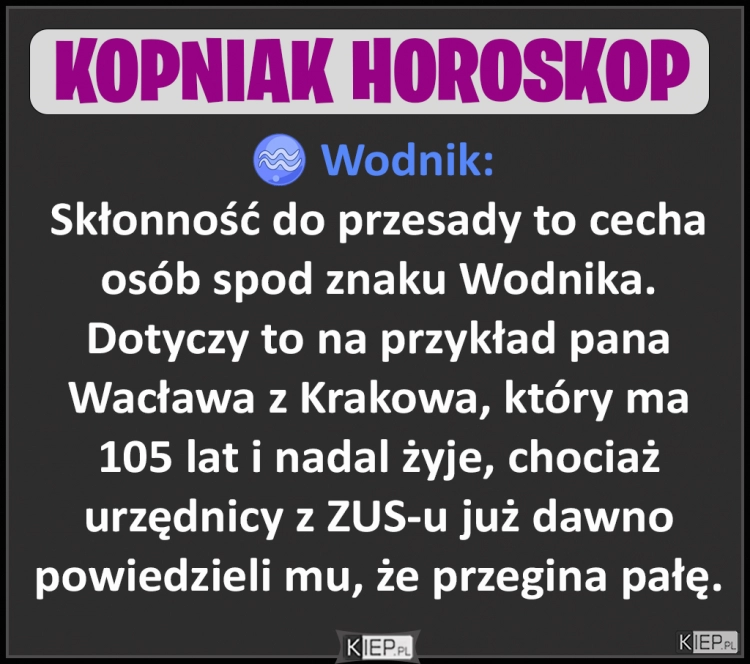 
    Horoskop prawdę ci powie