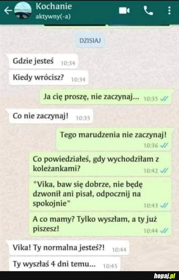 
    Ledwo wyszła