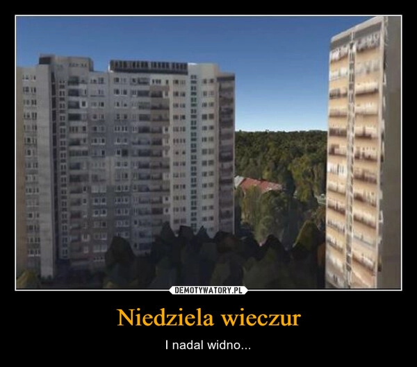 
    Niedziela wieczur