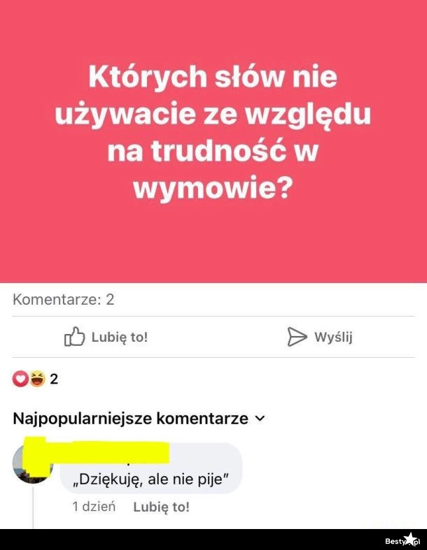 
    Słowa trudne w wymowie 