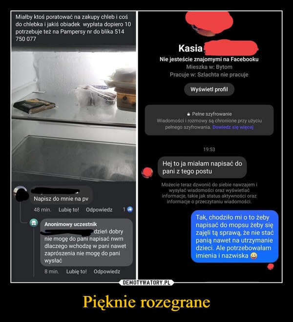 
    Pięknie rozegrane