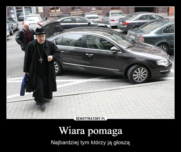 
    Wiara pomaga