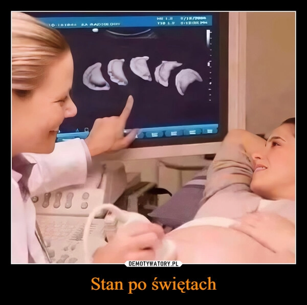 
    Stan po świętach