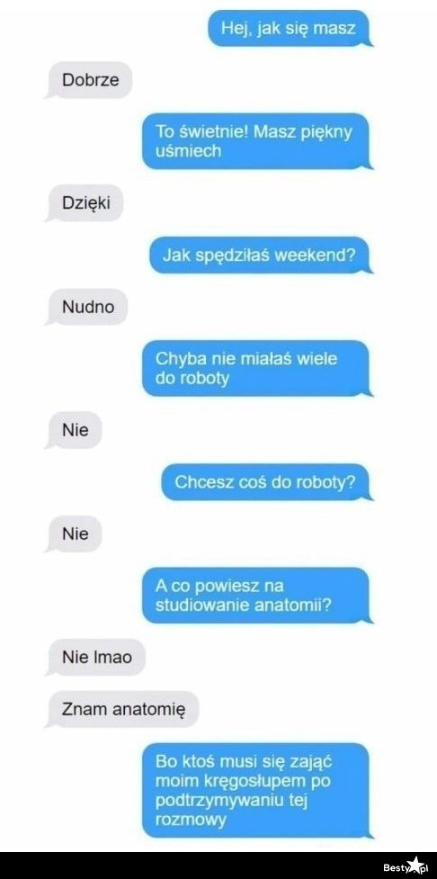 
    Bardzo ciężka rozmowa 