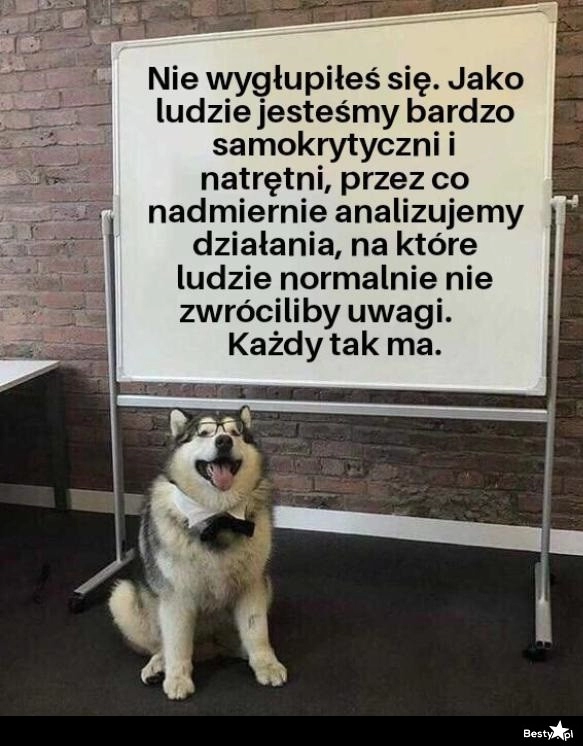 
    Za dużo analizowania 