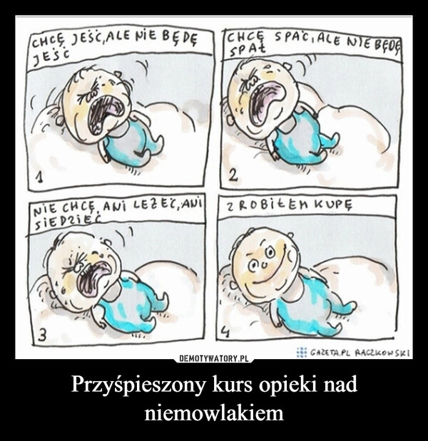 
    Przyśpieszony kurs opieki nad niemowlakiem