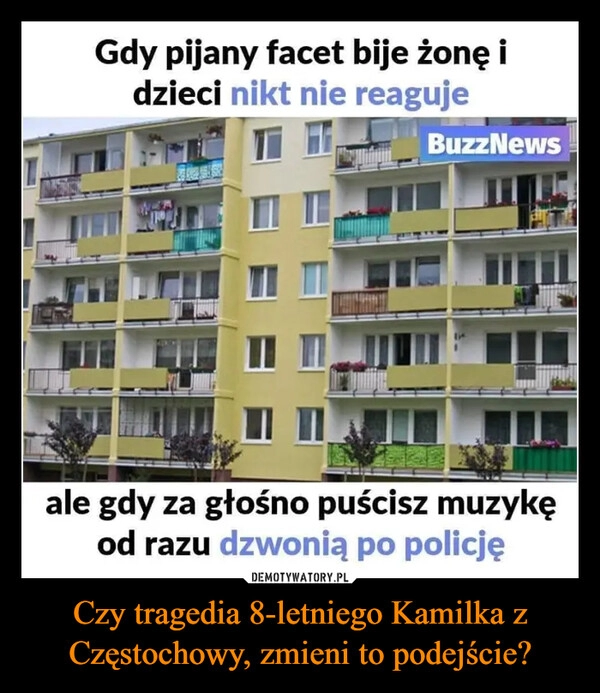 
    Czy tragedia 8-letniego Kamilka z Częstochowy, zmieni to podejście?