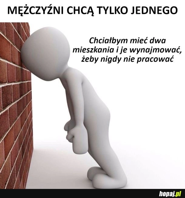 
    Mężczyźni chcą tylko jednego