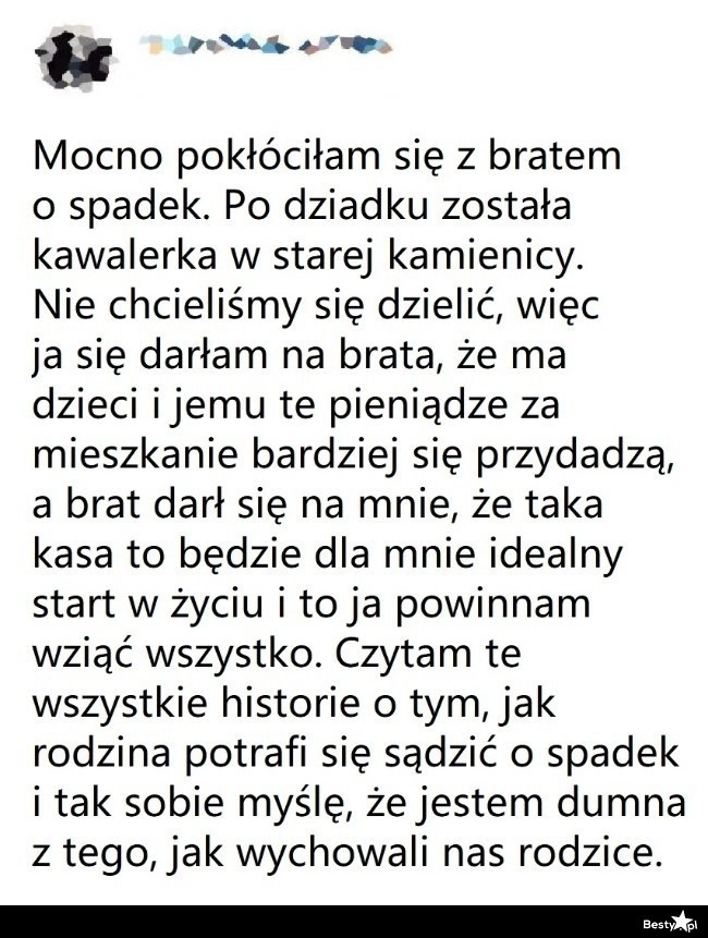 
    Kłótnia o spadek 