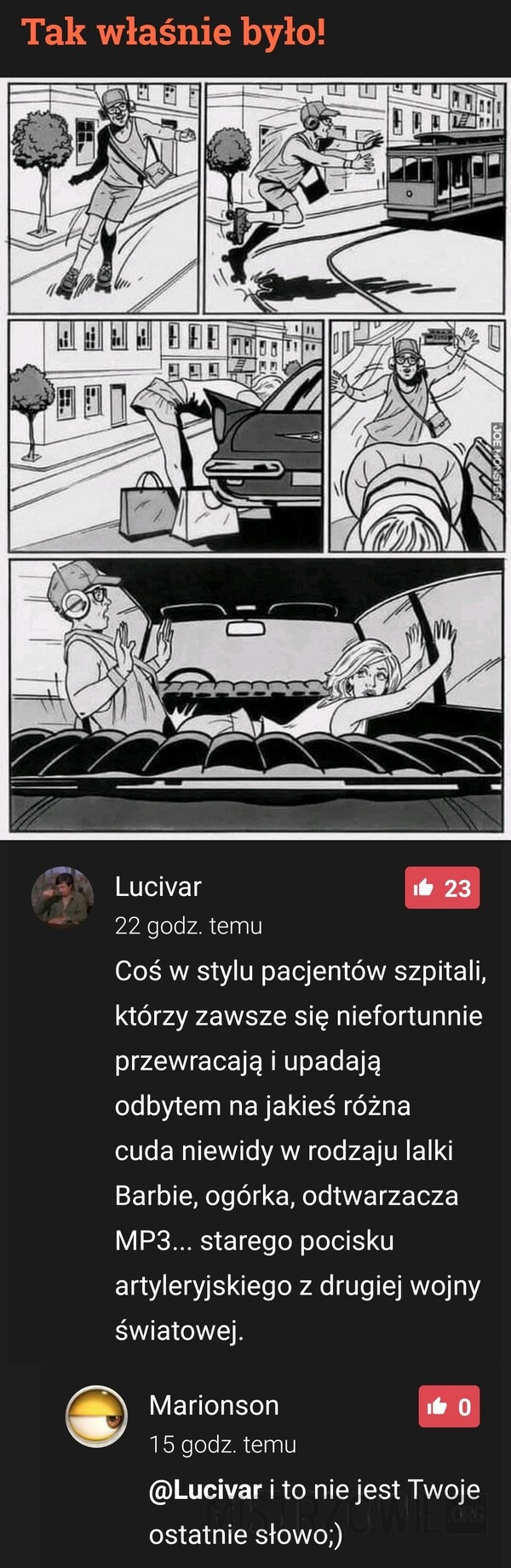 
    Tak właśnie było