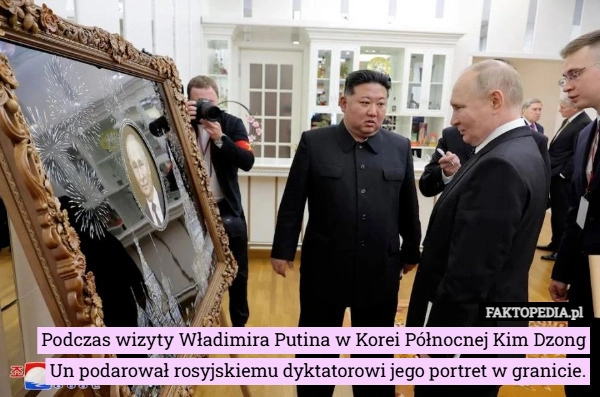 
    Podczas wizyty Władimira Putina w Korei Północnej Kim Dzong Un podarował