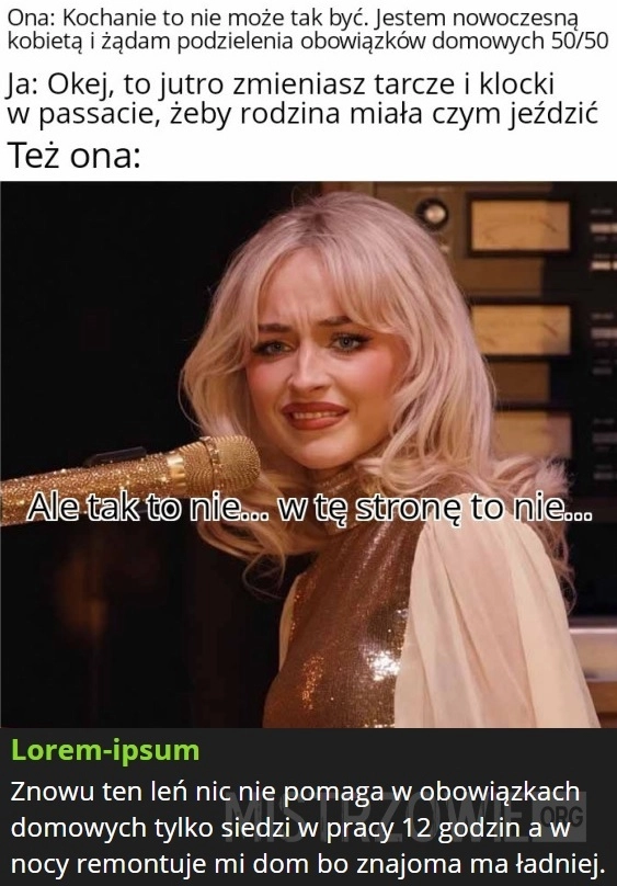 
    Podział obowiązków