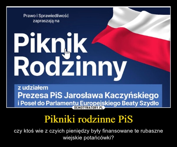 
    Pikniki rodzinne PiS