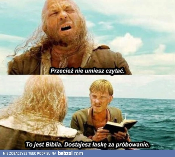 
    Bóg tak działa