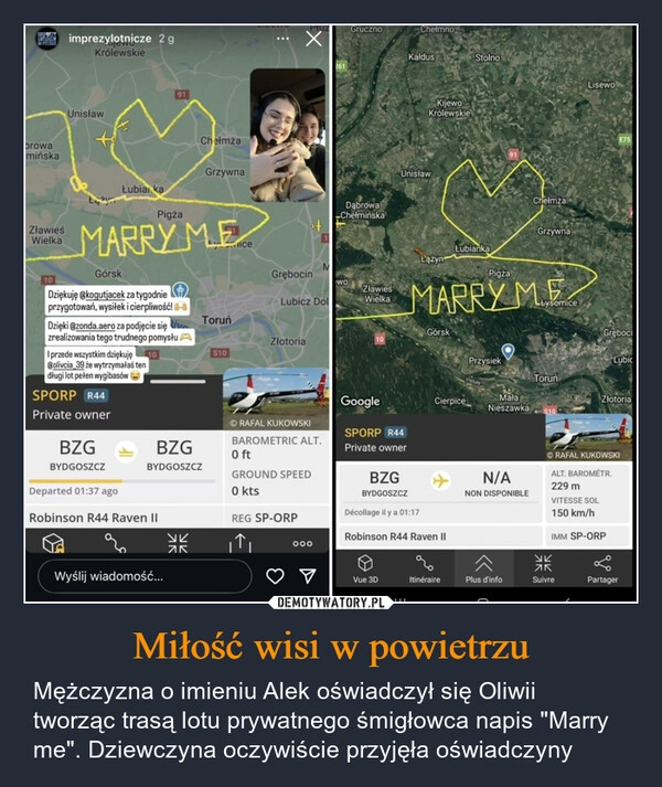 
    Miłość wisi w powietrzu