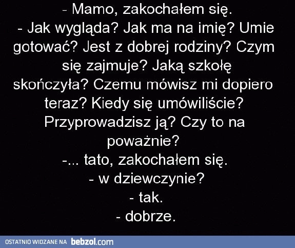 
    Zakochałem się