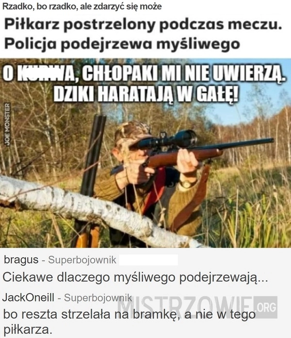 
    Rzadko, bo rzadko, ale zdarzyć się może