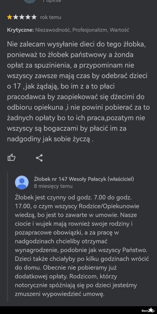 
    Roszczeniowość niektórych rodziców nie ma granic 