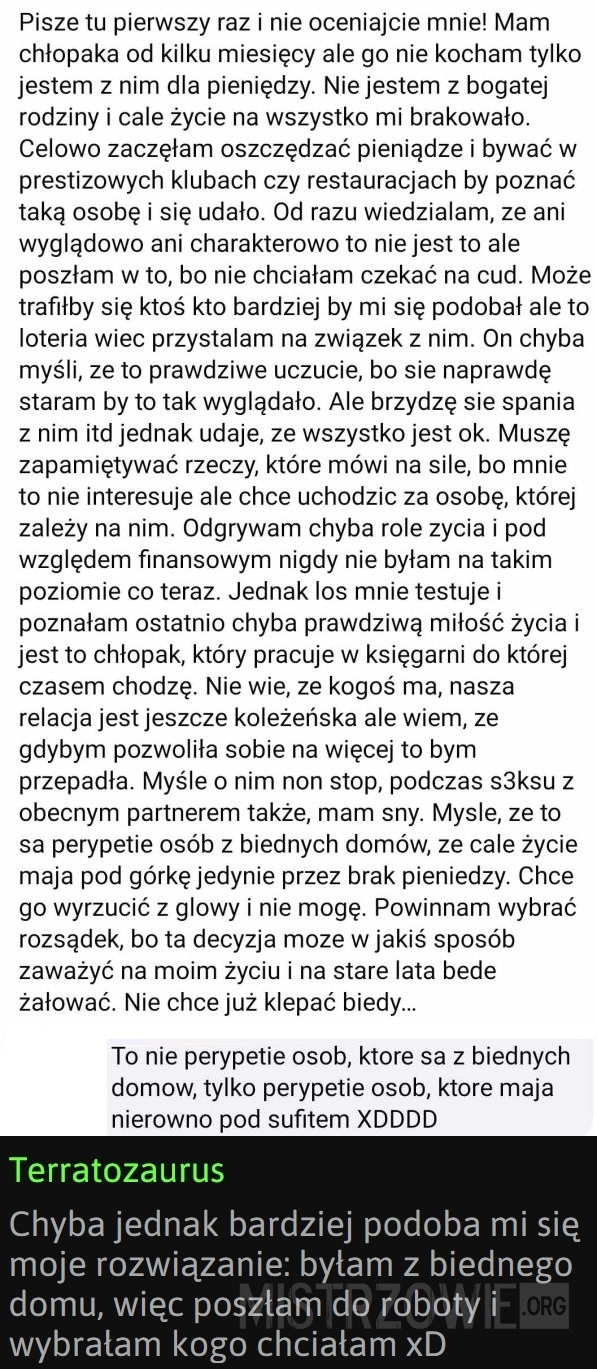 
    "Perypetie biednych"