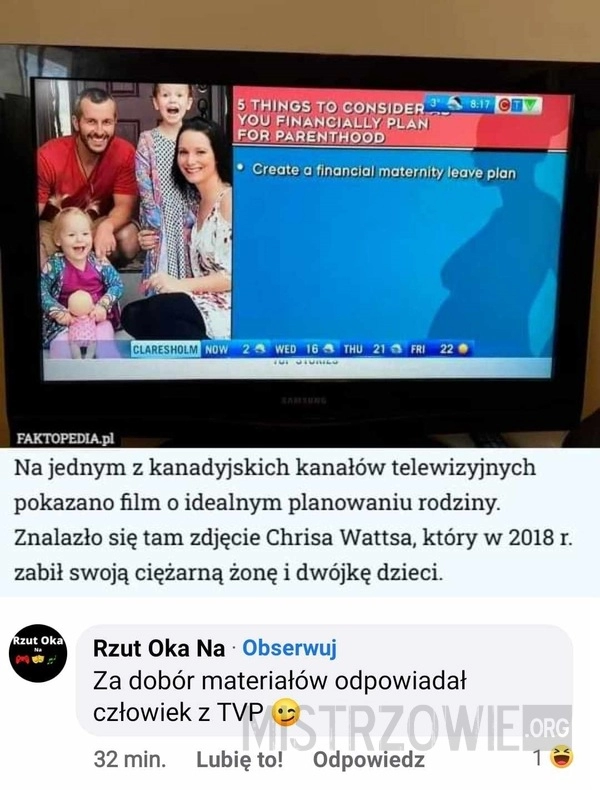 
    Telewizyjna wpadka