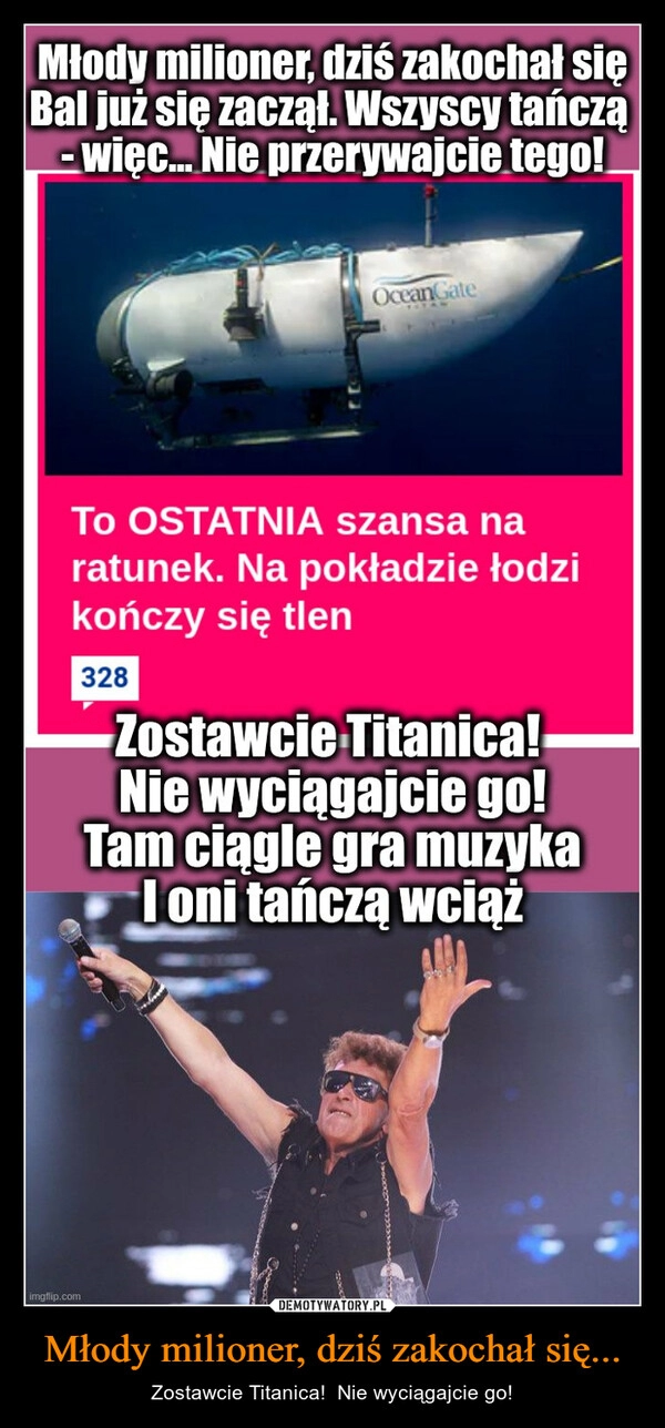 
    Młody milioner, dziś zakochał się...