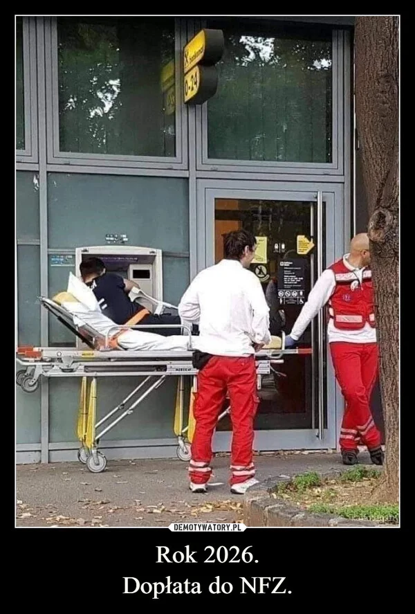 
    Rok 2026. Dopłata do NFZ.