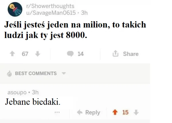 
    Jeden na milion