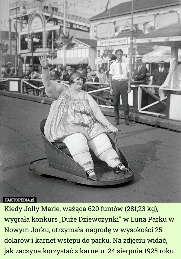 
    Kiedy Jolly Marie, ważąca 620 funtów (281,23 kg), wygrała konkurs „Duże...