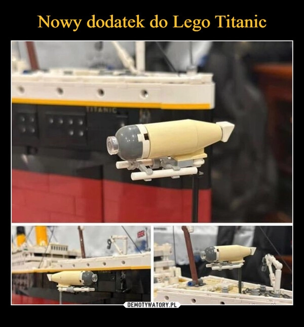 
    Nowy dodatek do Lego Titanic