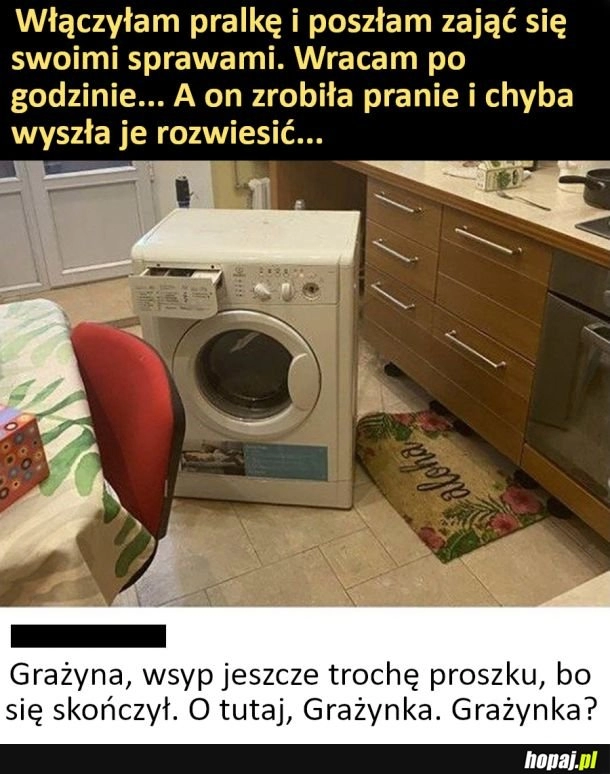 
    Dej proszku