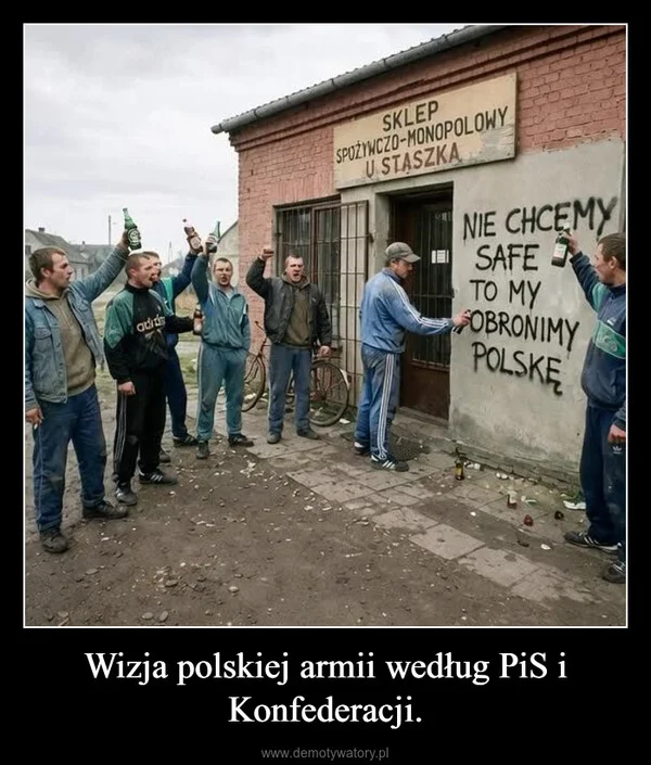 
    Wizja polskiej armii według PiS i Konfederacji.