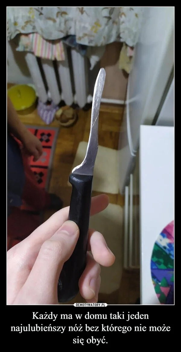
    Każdy ma w domu taki jeden najulubieńszy nóż bez którego nie może się obyć.