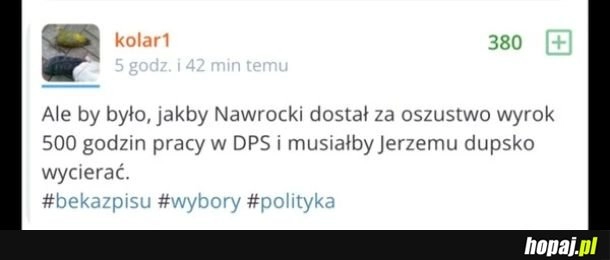 
    Kara dla Karola.