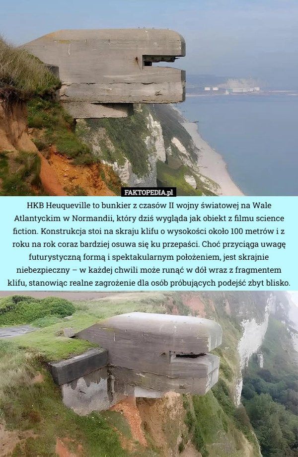 
    HKB Heuqueville to bunkier z czasów II wojny światowej na Wale Atlantyckim