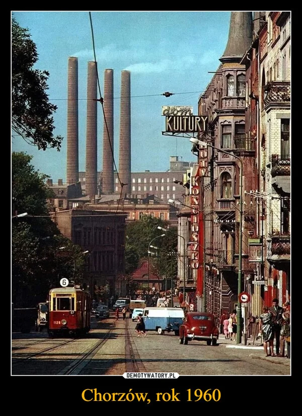 
    Chorzów, rok 1960