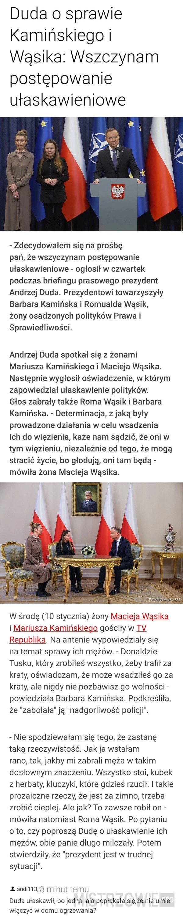 
    Ułaskawienie