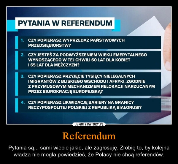 
    Referendum