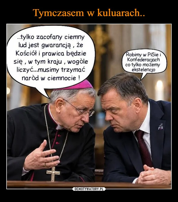 Tymczasem w kuluarach..