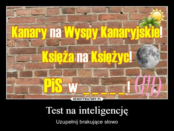 
    Test na inteligencję