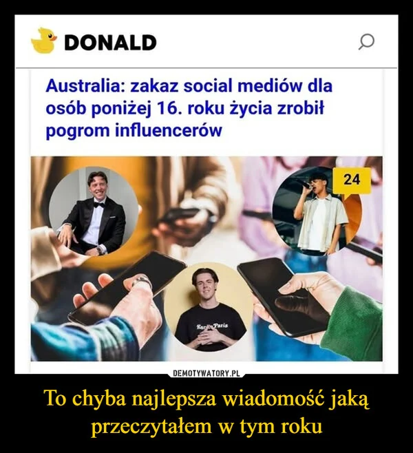 
    To chyba najlepsza wiadomość jaką przeczytałem w tym roku