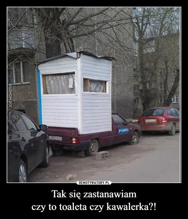 
    Tak się zastanawiam czy to toaleta czy kawalerka?!