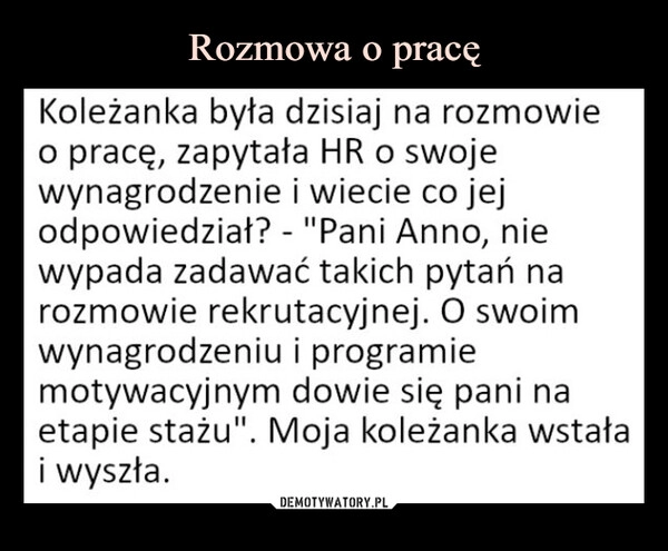 
    Rozmowa o pracę