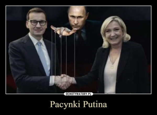 
    Pacynki Putina