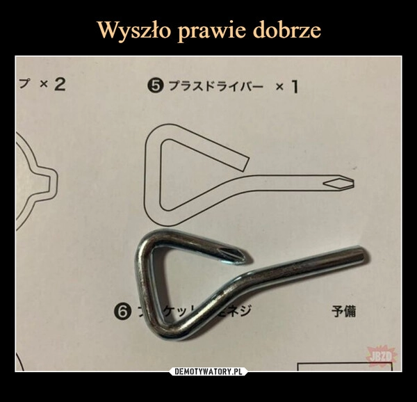 
    Wyszło prawie dobrze